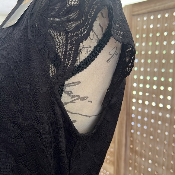 New Miusol black lace formal maxi dress - Picture 4 of 8